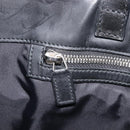 GUCCI GG Supreme Hand Bag PVC Beige Silver 456217 Auth 207865A-25