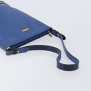 Burberrys Shoulder Bag Leather Black Gold Auth 207868-8