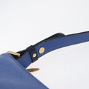 Burberrys Shoulder Bag Leather Black Gold Auth 207868-15