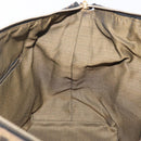 FENDI Zucca Canvas Vanity Cosmetic Pouch Brown Gold Tone Auth 207871-21
