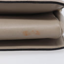 Chloe Fay Shoulder Bag Leather Suede Beige Gold Auth 207873A-11