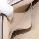 Chloe Fay Shoulder Bag Leather Suede Beige Gold Auth 207873A-27
