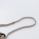 Chloe Fay Shoulder Bag Leather Suede Beige Gold Auth 207873A-8