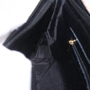 BURBERRY Nova Check Shoulder Bag Wool Brown Gold Auth 207874A-18