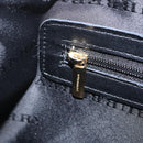 BURBERRY Nova Check Shoulder Bag Wool Brown Gold Auth 207874A-19