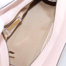 VERSACE Chain Tote Bag Leather Pink Gold Auth 207875M-18