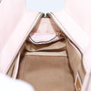 VERSACE Chain Tote Bag Leather Pink Gold Auth 207875M-20