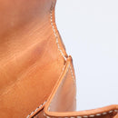 CELINE Macadam Hand Bag PVC Brown Gold Tone Auth 207876V-24