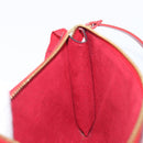 LOUIS VUITTON Epi Pochette Accessoires Accessory Pouch Red M52987 Auth 207877A-22