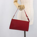 LOUIS VUITTON Epi Pochette Accessoires Accessory Pouch Red M52987 Auth 207877A-24