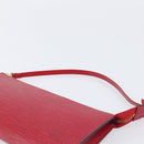 LOUIS VUITTON Epi Pochette Accessoires Accessory Pouch Red M52987 Auth 207877A-9