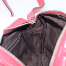 GUCCI GG Crystal Shoulder Bag PVC Red Silver 201447 Auth 207882A-19