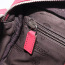 GUCCI GG Crystal Shoulder Bag PVC Red Silver 201447 Auth 207882A-21