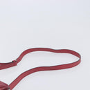 GUCCI GG Crystal Shoulder Bag PVC Red Silver 201447 Auth 207882A-8