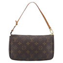 LOUIS VUITTON Monogram Pochette Accessoires Pouch M51980 LV Auth 207884A-2