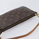 LOUIS VUITTON Monogram Pochette Accessoires Pouch M51980 LV Auth 207884A-6