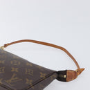 LOUIS VUITTON Monogram Pochette Accessoires Pouch M51980 LV Auth 207884A-14