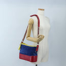 CHANEL Matelasse Chain Shoulder Bag Suede Multicolor Gold CC Auth 207887M-29