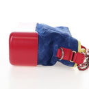 CHANEL Matelasse Chain Shoulder Bag Suede Multicolor Gold CC Auth 207887M-5
