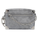 LOUIS VUITTON Damier Glitter Mini Soft Trunk Shoulder Bag M59726 Auth 207888M-13