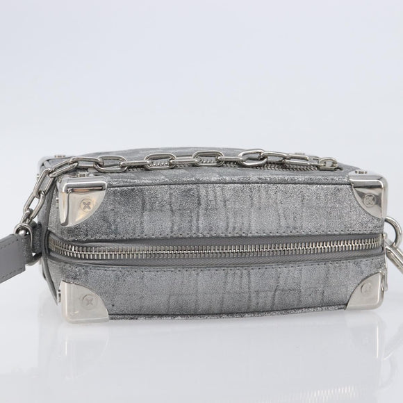 LOUIS VUITTON Damier Glitter Mini Soft Trunk Shoulder Bag M59726 Auth 207888M