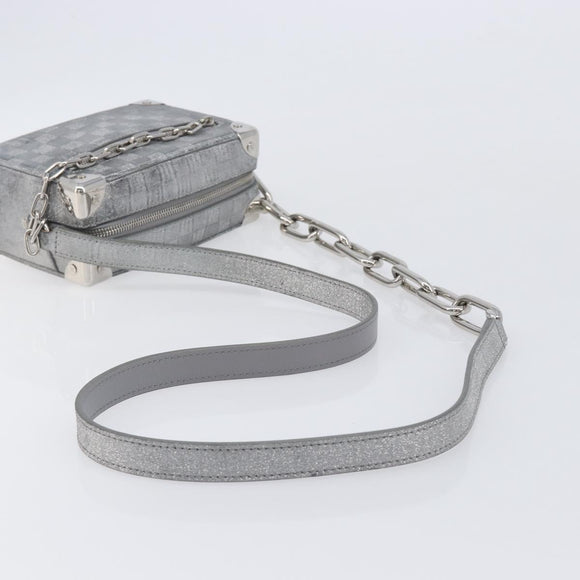 LOUIS VUITTON Damier Glitter Mini Soft Trunk Shoulder Bag M59726 Auth 207888M