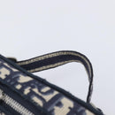 Christian Dior Trotter Canvas Oblique Vanity Cosmetic Pouch Navy Auth 207891V-8