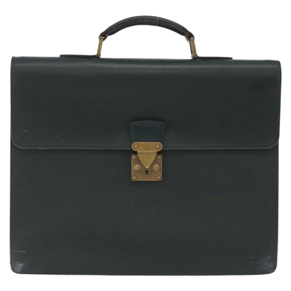 LOUIS VUITTON Taiga Serviette Moskova Business Bag Epicea M30034 LV Auth 207893