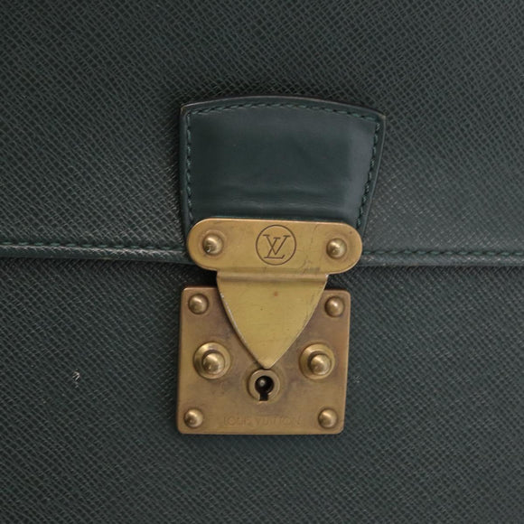 LOUIS VUITTON Taiga Serviette Moskova Business Bag Epicea M30034 LV Auth 207893