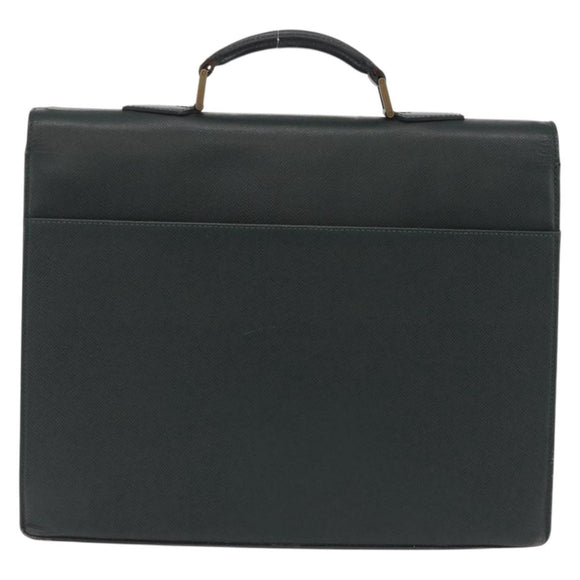 LOUIS VUITTON Taiga Serviette Moskova Business Bag Epicea M30034 LV Auth 207893