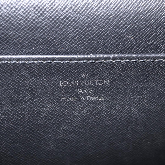 LOUIS VUITTON Taiga Serviette Moskova Business Bag Ardoise M30032 LV Auth 207894