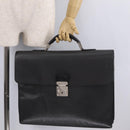 LOUIS VUITTON Taiga Serviette Moskova Business Bag Ardoise M30032 LV Auth 207894-29