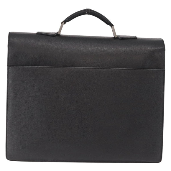 LOUIS VUITTON Taiga Serviette Moskova Business Bag Ardoise M30032 LV Auth 207894