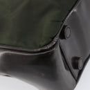 PRADA Hand Bag Nylon Green Auth 207896-14