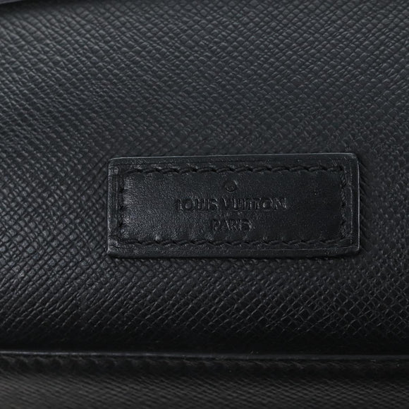 LOUIS VUITTON Taiga Rainbow Mini Soft Trunk Bag Black M30351 LV Auth 207898M