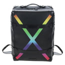 LOUIS VUITTON Taiga Rainbow Mini Soft Trunk Bag Black M30351 LV Auth 207898M-2