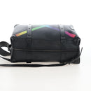 LOUIS VUITTON Taiga Rainbow Mini Soft Trunk Bag Black M30351 LV Auth 207898M-4