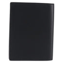 Cartier Card Case Leather Black Silver Auth 207899V-3
