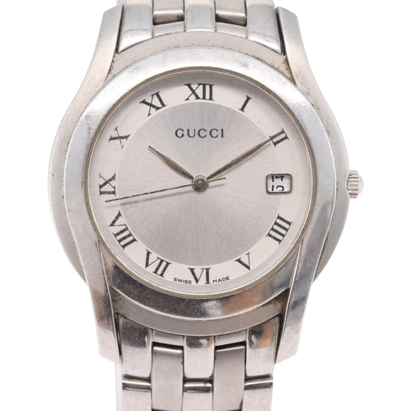 GUCCI Watches Stainless Steel Silver tone Auth 207901