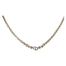 Christian Dior Necklace Metal Gold Tone Auth 207902-1