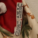 HERMES Carre 90 Scarf Silk Red White ""Herbier de Gavarnie"" Auth 207904-14