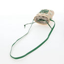 LOEWE Shoulder Bag Raffia Beige Green Auth 207914M-7