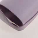 FENDI Bottle Holder Pouch Leather Lavende Silver 7AS022 Auth 207915M-18