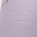 FENDI Bottle Holder Pouch Leather Lavende Silver 7AS022 Auth 207915M-18