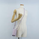 FENDI Bottle Holder Pouch Leather Lavende Silver 7AS022 Auth 207915M-25