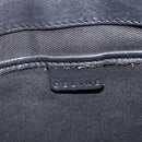 CELINE Boogie Bag Hand Bag Leather Black Silver Auth 207917A-18