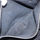 CELINE Boogie Bag Hand Bag Leather Black Silver Auth 207917A-22
