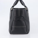 CELINE Boogie Bag Hand Bag Leather Black Silver Auth 207917A-4