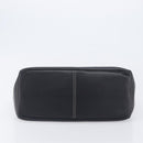 CELINE Boogie Bag Hand Bag Leather Black Silver Auth 207917A-5