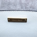 Miu Miu Shoulder Bag Leather White Gold Auth 207918M-26